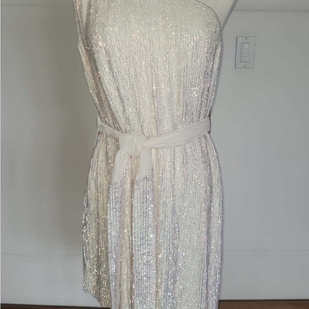 Retrofete Ella one-shoulder dress Size M